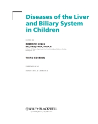 Cover image: Diseases of the Liver and Biliary System in Children 1st edition 9781405163347