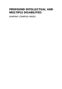 Imagen de portada: Profound Intellectual and Multiple Disabilities 1st edition 9781405151702