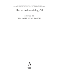 صورة الغلاف: Fluvial Sedimentology VI: (Special Publication 28 of the IAS) 1st edition 9780632053544