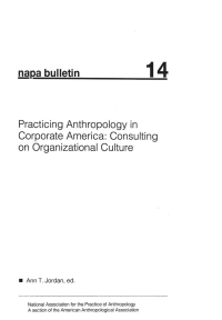 صورة الغلاف: Practicing Anthropology in Corporate America 1st edition 9780913167649