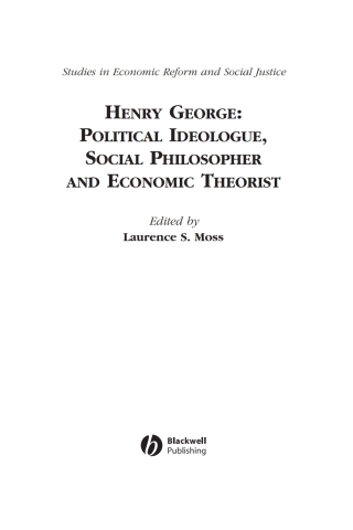 Imagen de portada: Henry George 1st edition 9781405187510