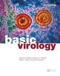 Cover image: Basic Virology 3rd edition 9781405147156