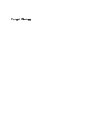 Cover image: Fungal Biology 4th edition 9781405130660
