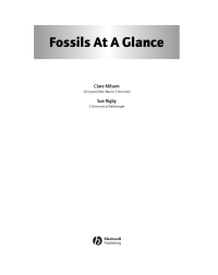 Cover image: Fossils at a Glance 1st edition 9780632060474