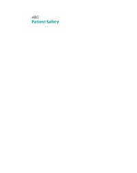 Imagen de portada: ABC of Patient Safety 1st edition 9781405156929