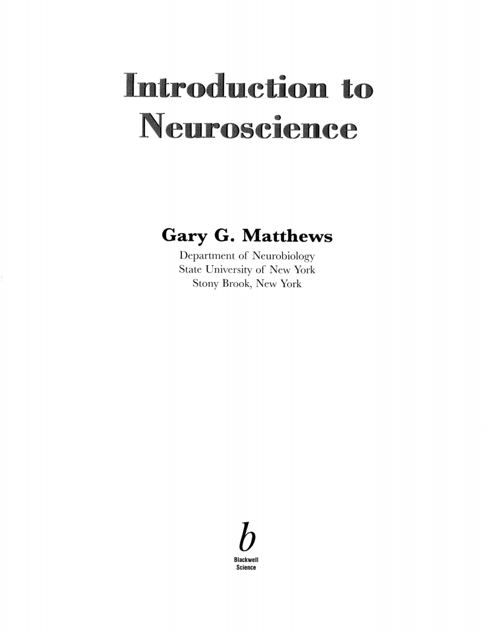 11th Hour Introduction to Neuroscience 1st Edition