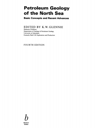 صورة الغلاف: Petroleum Geology of the North Sea 4th edition 9780632038459