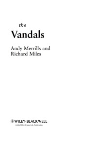 صورة الغلاف: The Vandals 1st edition 9781118785096