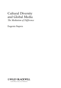 Cover image: Cultural Diversity and Global Media 1st edition 9781405180467