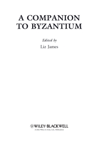 Cover image: A Companion to Byzantium 1st edition 9781405126540