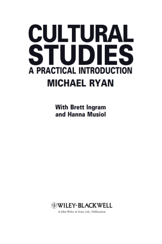 Imagen de portada: Cultural Studies: A Practical Introduction 1st edition 9781405170505