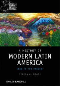 Cover image: A History of Modern Latin America: 1800 to the Present 1st edition 9781405120517