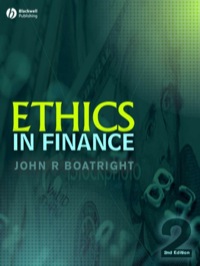 Cover image: Ethics in Finance 2nd edition 9781405156004