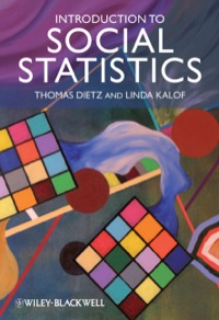 Cover image: Introduction to Social Statistics: The Logic of Statistical Reasoning 1st edition 9781405196369