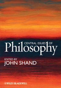 Cover image: Central Issues of Philosophy 1st edition 9781405162715