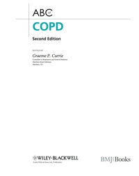 Cover image: ABC of COPD 8th edition 9781444333886