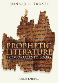 Imagen de portada: Prophetic Literature: From Oracles to Books 1st edition 9781405188456