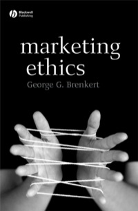 Cover image: Marketing Ethics 1st edition 9780631214236