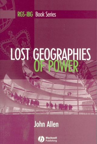 Cover image: Lost Geographies of Power 1st edition 9780631207283