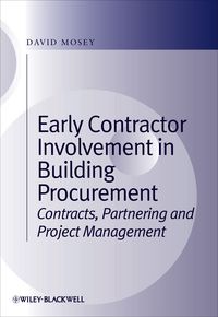 Cover image: Early Contractor Involvement in Building Procurement: Contracts, Partnering and Project Management 1st edition 9781405196451