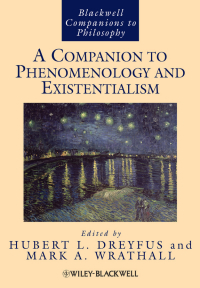 Cover image: A Companion to Phenomenology and Existentialism 1st edition 9781405191135