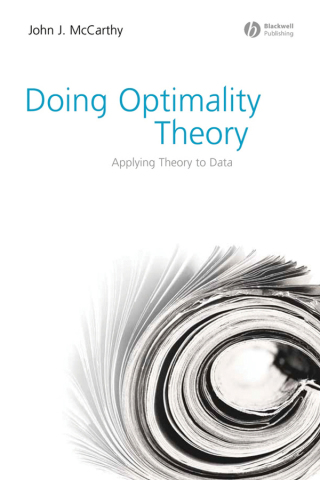 Cover image: Doing Optimality Theory 1st edition 9781405151368