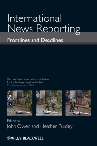 Cover image: International News Reporting 1st edition 9781405160384