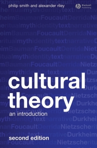 Cover image: Cultural Theory 2nd edition 9781405169073