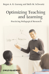 Cover image: Optimizing Teaching and Learning: Practicing Pedagogical Research 1st edition 9781118344668