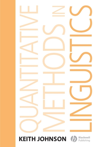 Cover image: Quantitative Methods In Linguistics 1st edition 9781405144254