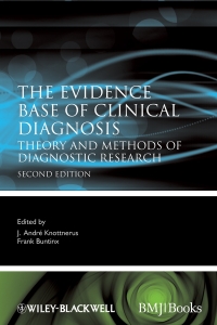 Cover image: The Evidence Base of Clinical Diagnosis: Theory and Methods of Diagnostic Research 1st edition 9781405157872