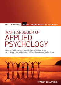 Cover image: IAAP Handbook of Applied Psychology 1st edition 9781405193313