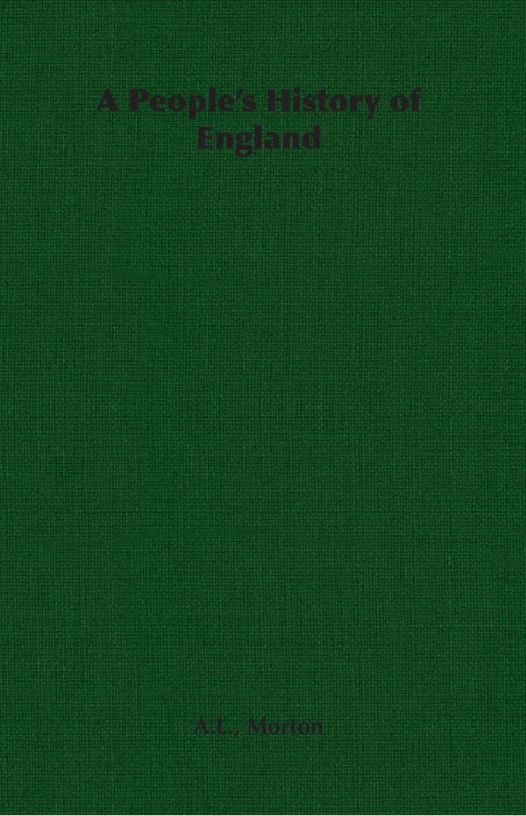 A People’s History of England