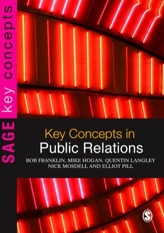 Cover image: Key Concepts in Public Relations 1st edition 9781412923187