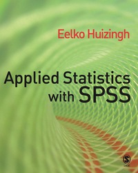 Omslagafbeelding: Applied Statistics with SPSS 1st edition 9781412919319