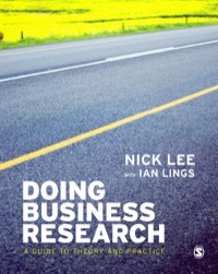 Titelbild: Doing Business Research 1st edition 9781412928793