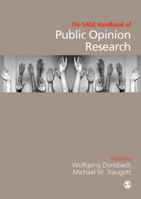 Cover image: The SAGE Handbook of Public Opinion Research 1st edition 9781412911771