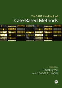 Titelbild: The SAGE Handbook of Case-Based Methods 1st edition 9781412930512