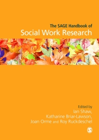 Titelbild: The SAGE Handbook of Social Work Research 1st edition 9781412934985
