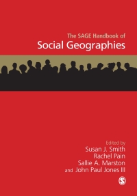 Imagen de portada: The SAGE Handbook of Social Geographies 1st edition 9781412935593