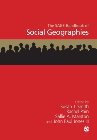 Cover image: The SAGE Handbook of Social Geographies 1st edition 9781412935593