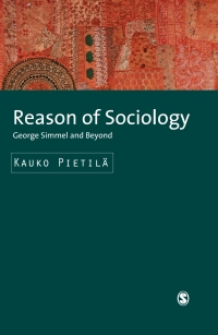 表紙画像: Reason of Sociology 1st edition 9781412930901