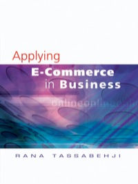 Imagen de portada: Applying E-Commerce in Business 1st edition 9780761948759