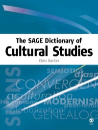 Immagine di copertina: The SAGE Dictionary of Cultural Studies 1st edition 9780761973416