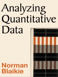 Cover image: Analyzing Quantitative Data 1st edition 9780761967583