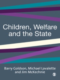 Cover image: Children, Welfare and the State 1st edition 9780761972327