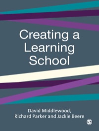 Imagen de portada: Creating a Learning School 1st edition 9781412910422
