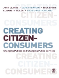 Imagen de portada: Creating Citizen-Consumers 1st edition 9781412921336