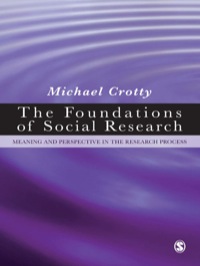 Imagen de portada: The Foundations of Social Research 1st edition 9780761961062
