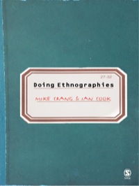 Omslagafbeelding: Doing Ethnographies 1st edition 9780761944461